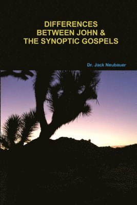 bokomslag Differences Between John and the Synoptic Gospels