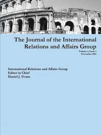 bokomslag The Journal of the International Relations and Affairs Group
