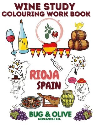 Bug & Olive Rioja Spain Colouring Book 1