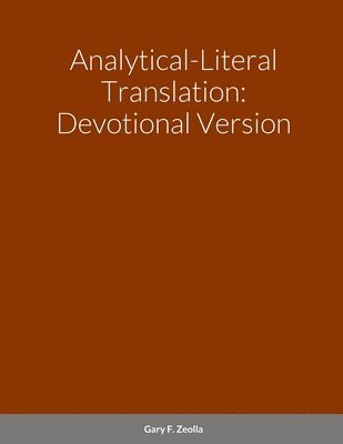 bokomslag Analytical-Literal Translation: Devotional Version