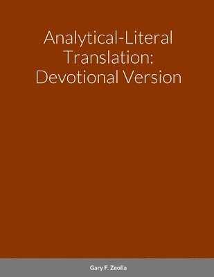 bokomslag Analytical-Literal Translation: Devotional Version