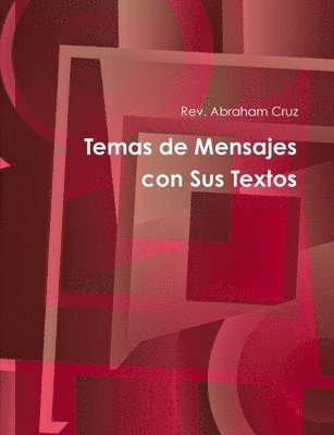 bokomslag Temas de Mensajes con Sus Textos