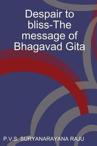 bokomslag Despair to bliss-The message of Bhagavad Gita