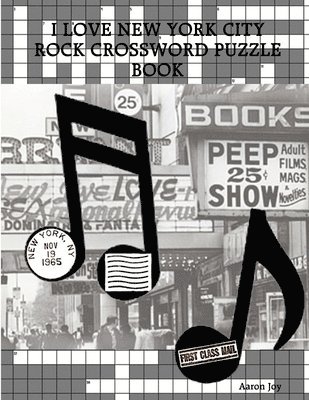 bokomslag I Love New York City Rock Crossword Puzzle Book