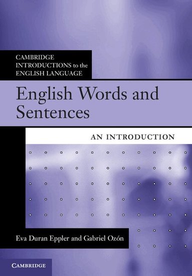 Eva Duran Eppler, Gabriel Ozón - English Words and Sentences, Inbunden