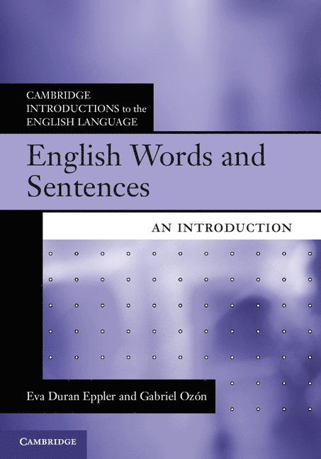 Eva Duran Eppler, Gabriel Ozón - English Words and Sentences, Inbunden