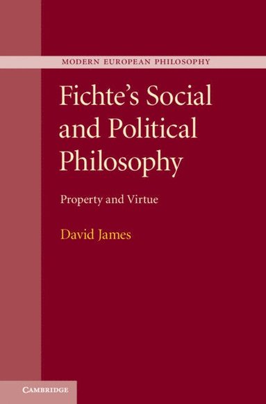 bokomslag Fichte's Social and Political Philosophy