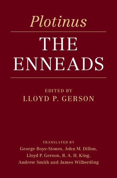 bokomslag Plotinus: The Enneads