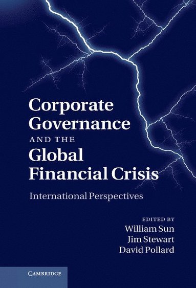 bokomslag Corporate Governance and the Global Financial Crisis