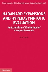 bokomslag Hadamard Expansions and Hyperasymptotic Evaluation