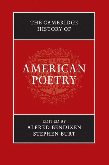 bokomslag The Cambridge History of American Poetry