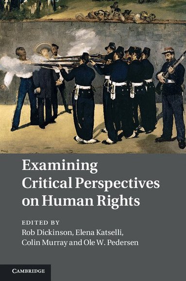 Rob Dickinson, Elena Katselli, Colin Murray, Ole W. Pedersen - Examining Critical Perspectives on Human Rights, Inbunden