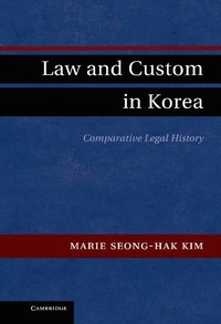 bokomslag Law and Custom in Korea