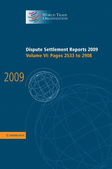 bokomslag Dispute Settlement Reports 2009