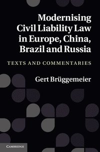 bokomslag Modernising Civil Liability Laws in Europe, China, Russia and Brazil