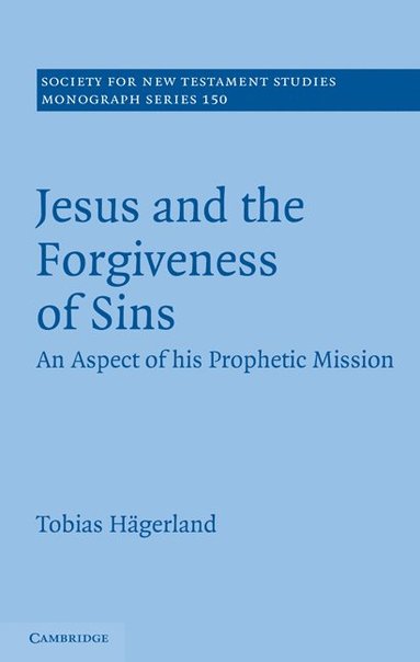 bokomslag Jesus and the Forgiveness of Sins