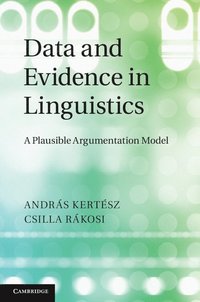 bokomslag Data and Evidence in Linguistics