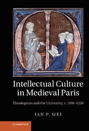 bokomslag Intellectual Culture in Medieval Paris