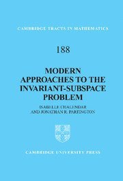 bokomslag Modern Approaches to the Invariant-Subspace Problem