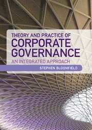 bokomslag Theory and Practice of Corporate Governance