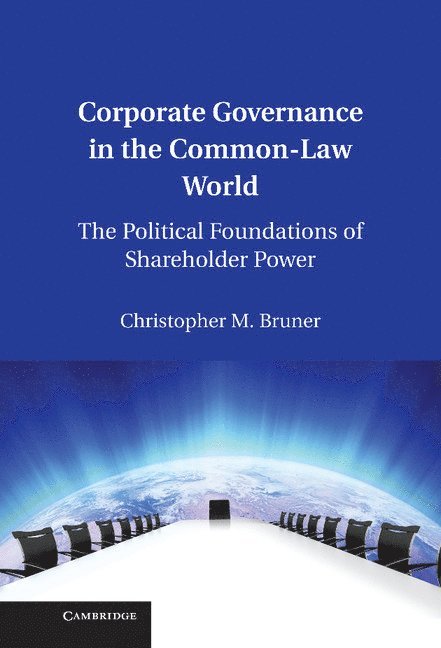 Corporate Governance in the Common-Law World 1