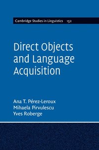 bokomslag Direct Objects and Language Acquisition
