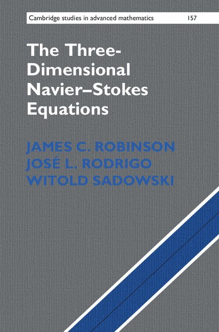 James C. (University of Warwick) Robinson, Jose L. (University of Warwick) Rodrigo, Poland) Sadowski, Witold (Uniwersytet Warszawski, James C. Robinson, José L. Rodrigo, Witold Sadowski - The Three-Dimensional Navier–Stokes Equations, Inbunden