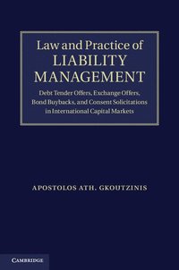 bokomslag Law and Practice of Liability Management
