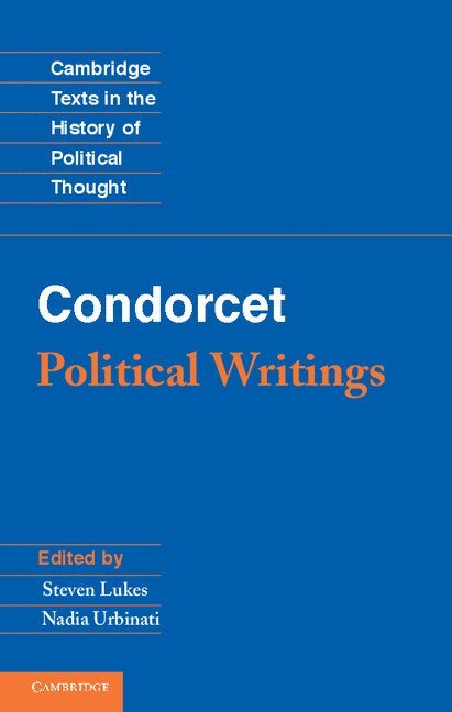 Condorcet: Political Writings 1