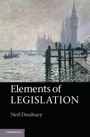 bokomslag Elements of Legislation