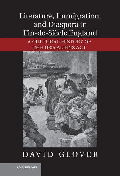 David Glover - Literature, Immigration, and Diaspora in Fin-de-Siècle England, Inbunden
