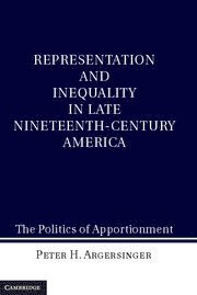 bokomslag Representation and Inequality in Late Nineteenth-Century America