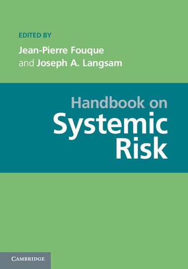 Jean-Pierre Fouque, Joseph A. Langsam - Handbook on Systemic Risk, Inbunden