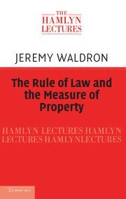 bokomslag Rule of Law and the Measure of Property