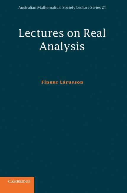 Lectures on Real Analysis 1