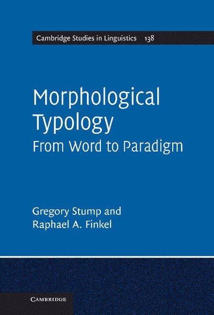 Morphological Typology 1