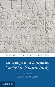 bokomslag Language and Linguistic Contact in Ancient Sicily