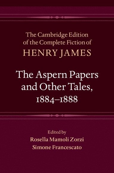 bokomslag The Aspern Papers and Other Tales, 1884-1888