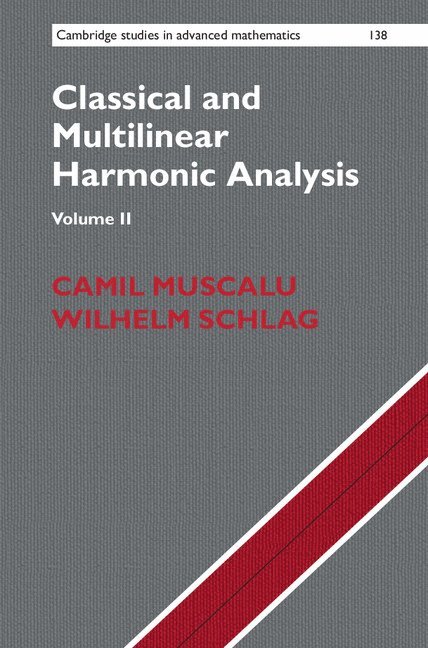 Camil Muscalu, Wilhelm Schlag, New York) Muscalu, Camil (Cornell University, Wilhelm (University of Chicago) Schlag - Classical and Multilinear Harmonic Analysis, Inbunden
