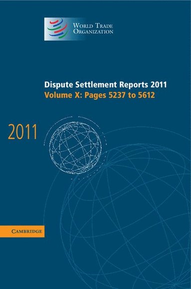 bokomslag Dispute Settlement Reports 2011