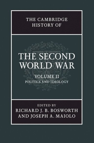 bokomslag The Cambridge History of the Second World War