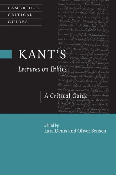 bokomslag Kant's Lectures on Ethics
