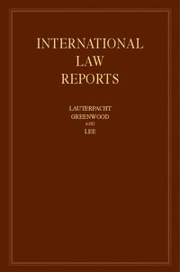 bokomslag International Law Reports: Volume 153