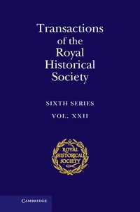 bokomslag Transactions of the Royal Historical Society