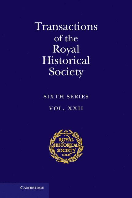 Transactions of the Royal Historical Society: Volume 22