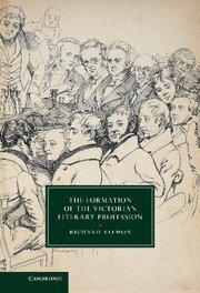 bokomslag Formation of the Victorian Literary Profession