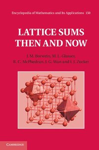 bokomslag Lattice Sums Then and Now