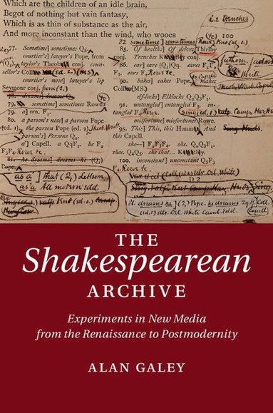 bokomslag The Shakespearean Archive