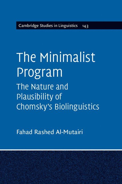 The Minimalist Program 1