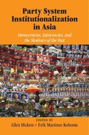 bokomslag Party System Institutionalization in Asia